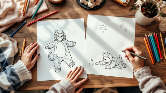 Coloriage grenouillère à imprimer : 8 dessins gratuits pour enfants