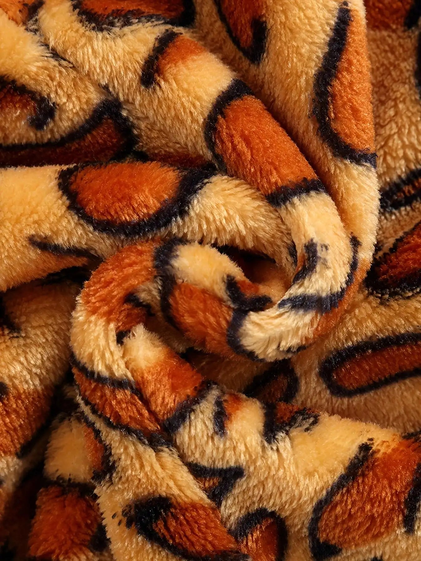 Grenouillère Léopard Bébé — Combinaison Pyjama Polaire à Capuche