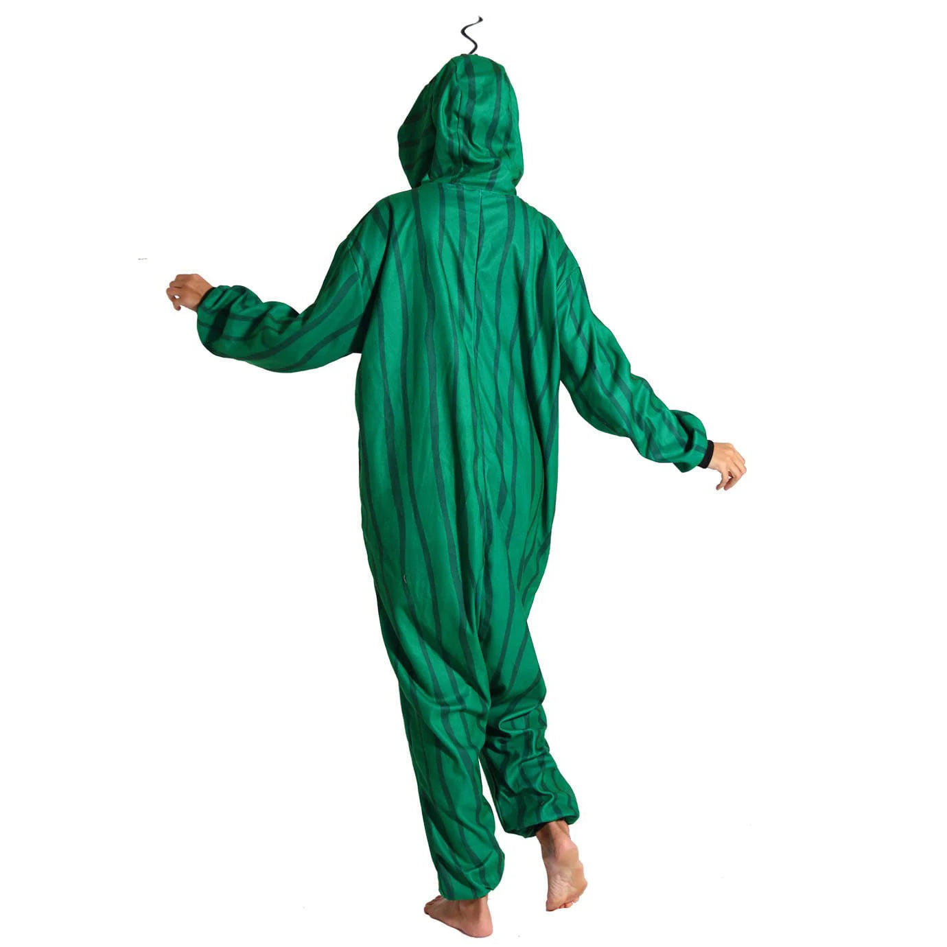 Kigurumi Pastèque — Combinaison Pyjama Adulte Verte et Rouge