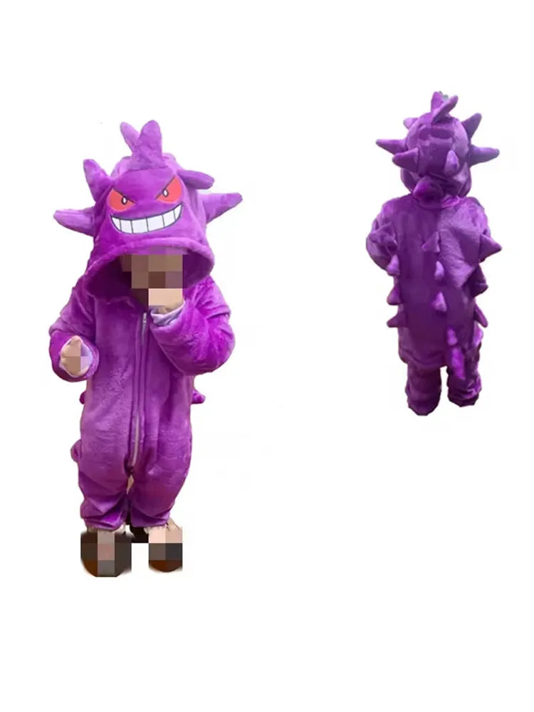 Kigurumi Ectoplasma Enfant — Combinaison Pyjama Pokémon Violet