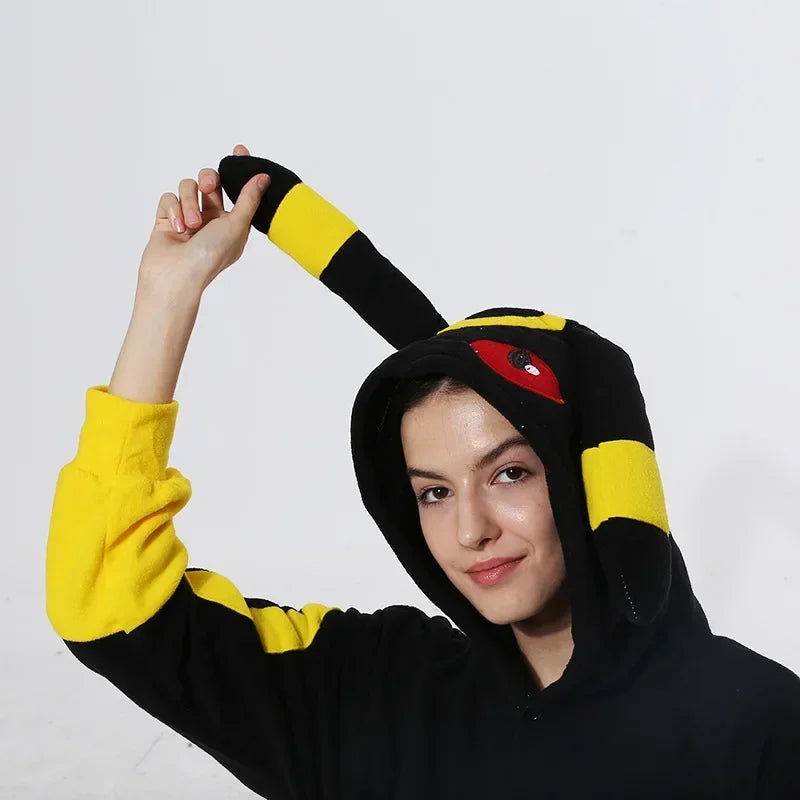 Kigurumi Noctali — Combinaison Pyjama Adulte à Capuche