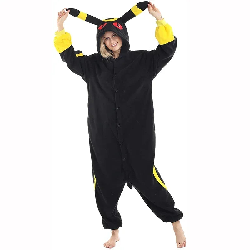 Kigurumi Noctali — Combinaison Pyjama Adulte à Capuche